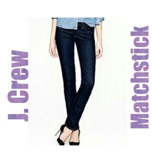 J. Crew Matchstick Straight Leg Jeans Sz 30R